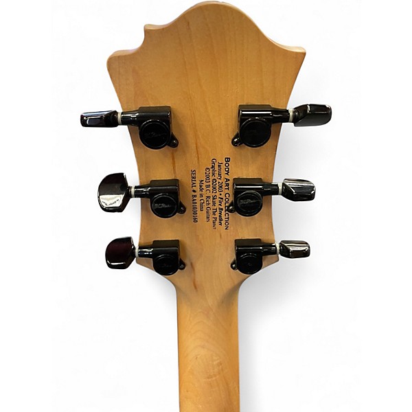 Used B.C. Rich Mockingbird Body Art Collection Fire Breather Solid Body Electric Guitar