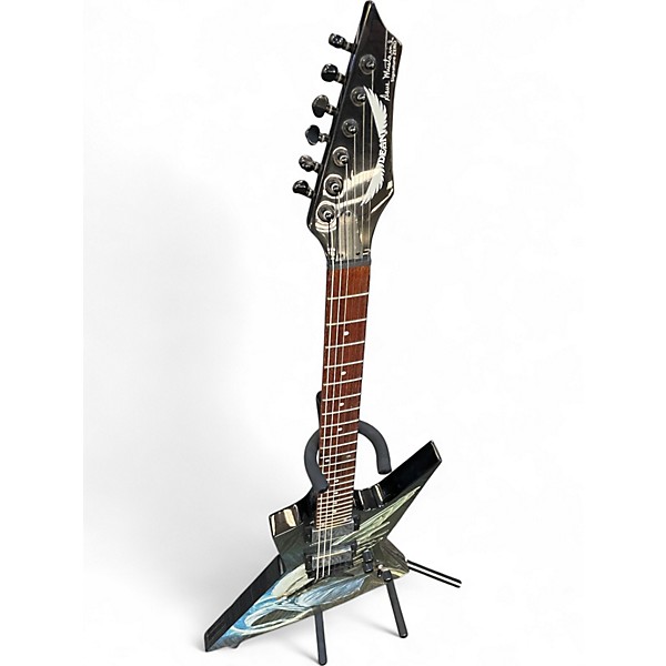 Used Dean Dave Mustaine Zero Black Solid Body Electric Guitar