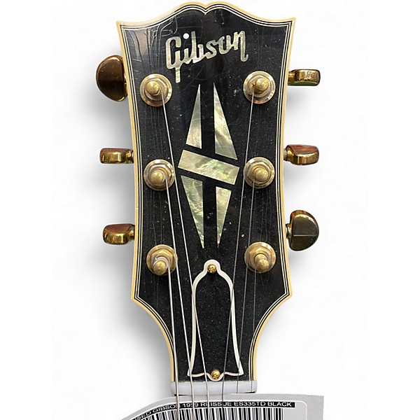 Used Gibson 1959 Reissue ES335TD Black Hollow Body Electric Guitar