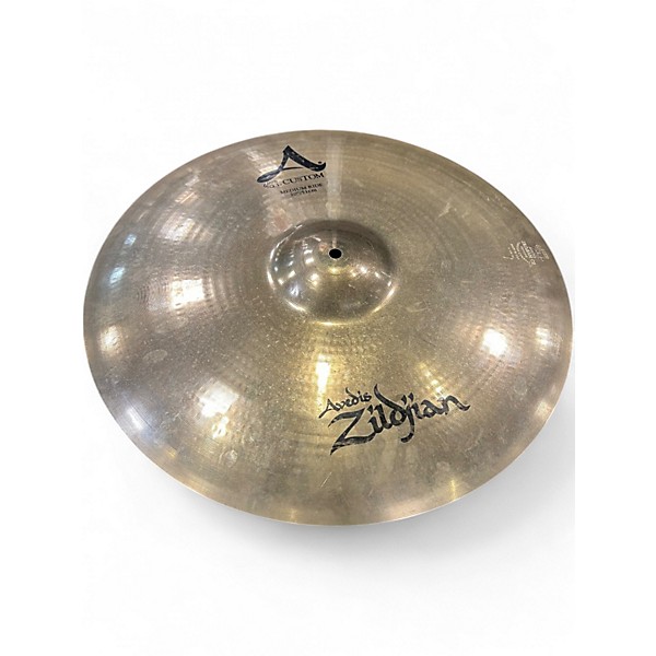 Used Zildjian 20in A Custom Medium Ride Cymbal