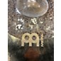Used MEINL 19in BYZANCE DUAL CRASH Cymbal