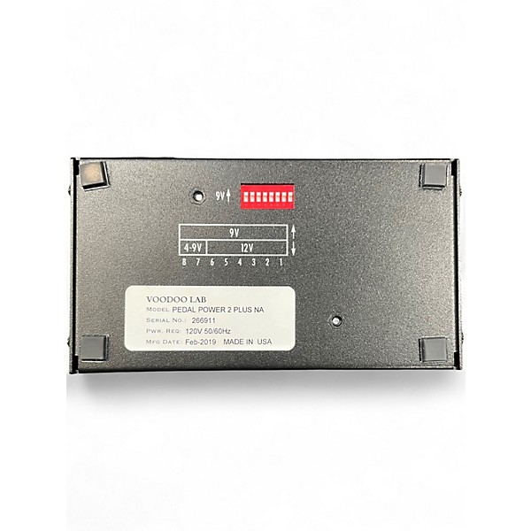 Used Voodoo Lab Pedal Power 2+ Power Supply