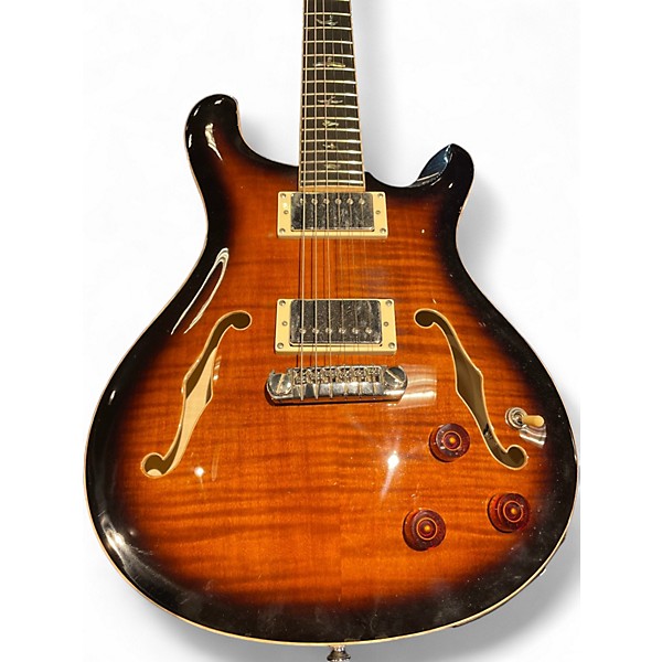 Used PRS Hollowbody II Piezo Sunburst Hollow Body Electric Guitar