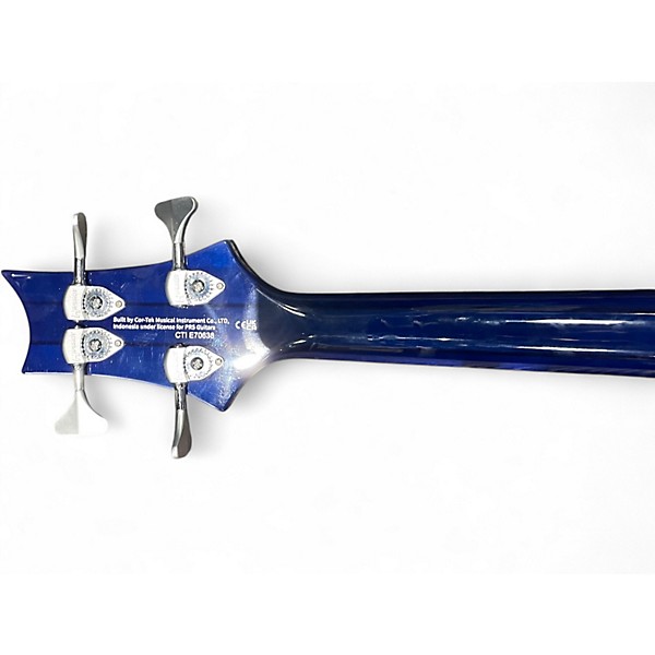 Used PRS KINGFISHER SE FADED BLUE Electric Bass Guitar