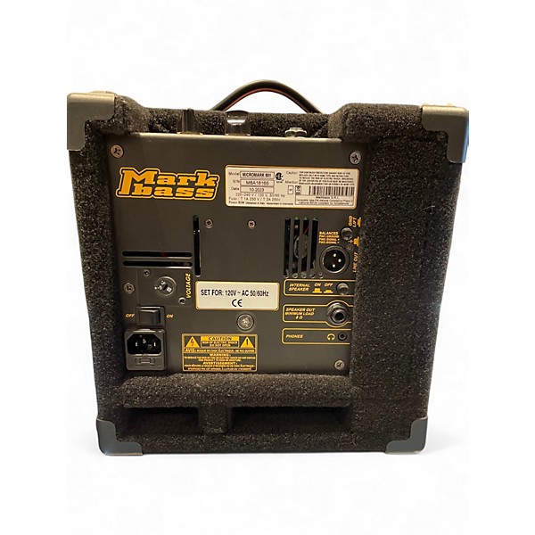 Used Markbass Micro Mark 801 50W 1X8 Bass Combo Amp