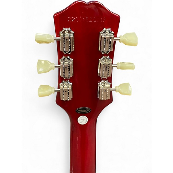 Used Epiphone Les Paul Standard Left Handed Cherry Burst Electric Guitar