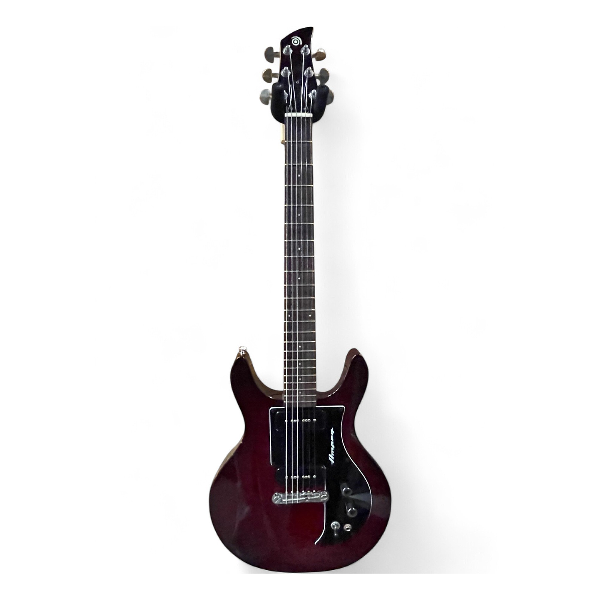 Vintage 2000s Ampeg AMG1 Crimson Red Trans Solid Body Electric