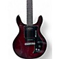 Vintage 2000s Ampeg AMG1 Crimson Red Trans Solid Body Electric Guitar