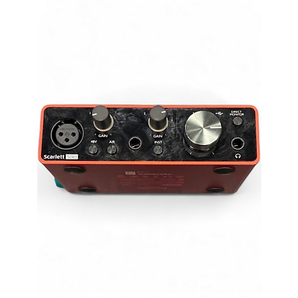 Used Focusrite Scarlett Solo Gen 3 Audio Interface