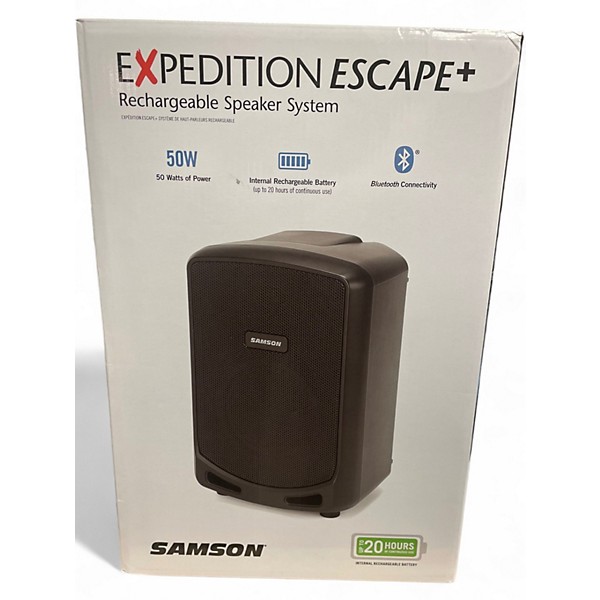 Used Samson Expedition Escape Plus Powered Speaker