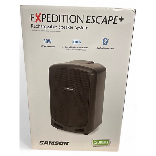 Used Samson Expedition Escape Plus Powered Speaker