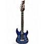 Used Ibanez GRX70QA Trans Blue Solid Body Electric Guitar thumbnail