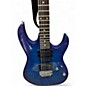 Used Ibanez GRX70QA Trans Blue Solid Body Electric Guitar
