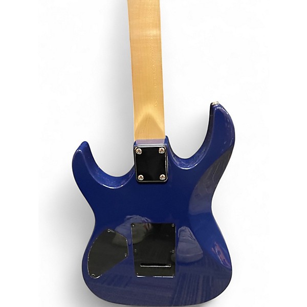 Used Ibanez GRX70QA Trans Blue Solid Body Electric Guitar