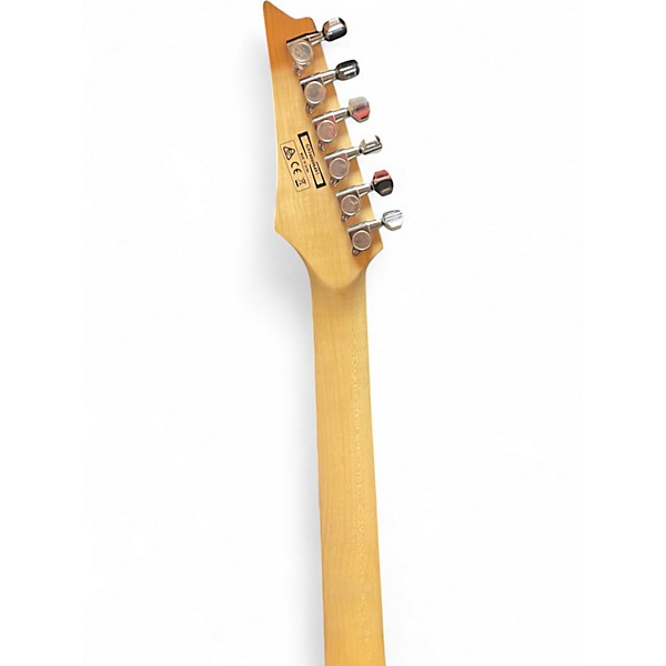 Used Ibanez GRX70QA Trans Blue Solid Body Electric Guitar