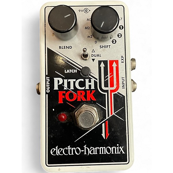 Used Electro-Harmonix Pitch Fork Polyphonic Pitch Shifting Effect Pedal