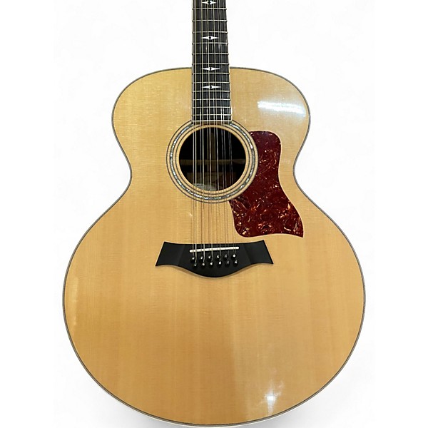 Used Taylor 855CE Natural 12 String Acoustic Guitar