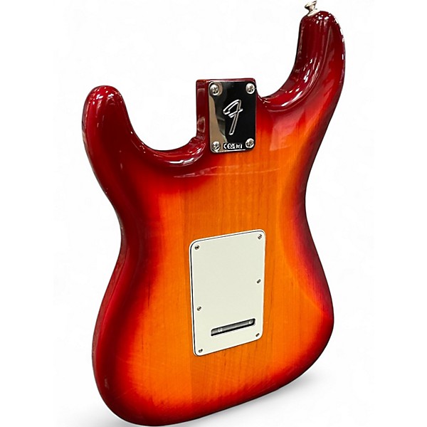 Used Fender Player II Stratocaster Chambered Ash Aged Cherry Burst Solid Body Electric Guitar