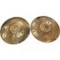 Used MEINL 14in byzance extra dry medium hihat PAIR 14" Cymbal thumbnail
