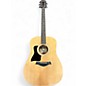 Used 2023 Taylor 110E Left Handed Natural Acoustic Electric Guitar thumbnail