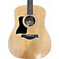 Used 2023 Taylor 110E Left Handed Natural Acoustic Electric Guitar