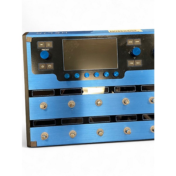 Used Line 6 Helix Limited Edition Lightning Blue Effect Processor