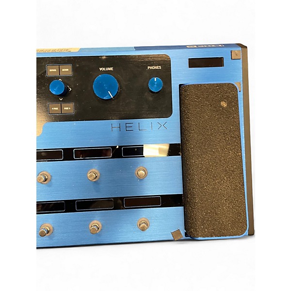 Used Line 6 Helix Limited Edition Lightning Blue Effect Processor