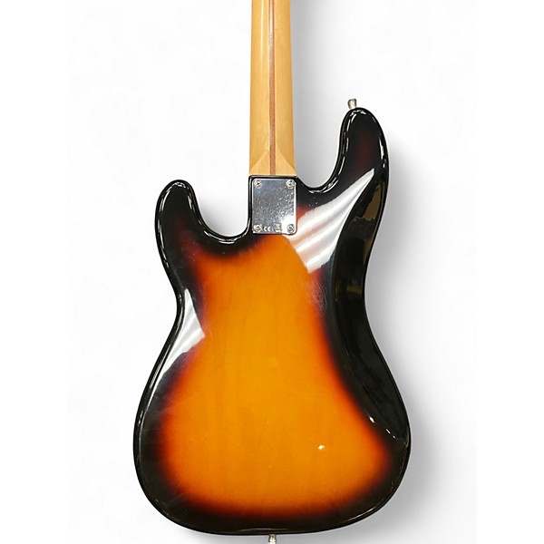 Used Fender Standard Precision Bass 3 Color Sunburst Electric Bass Guitar