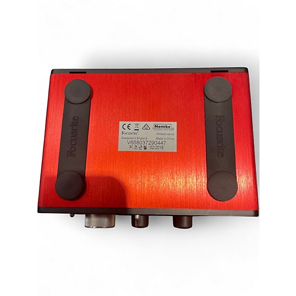 Used Focusrite Scarlett Solo Gen 2 Audio Interface