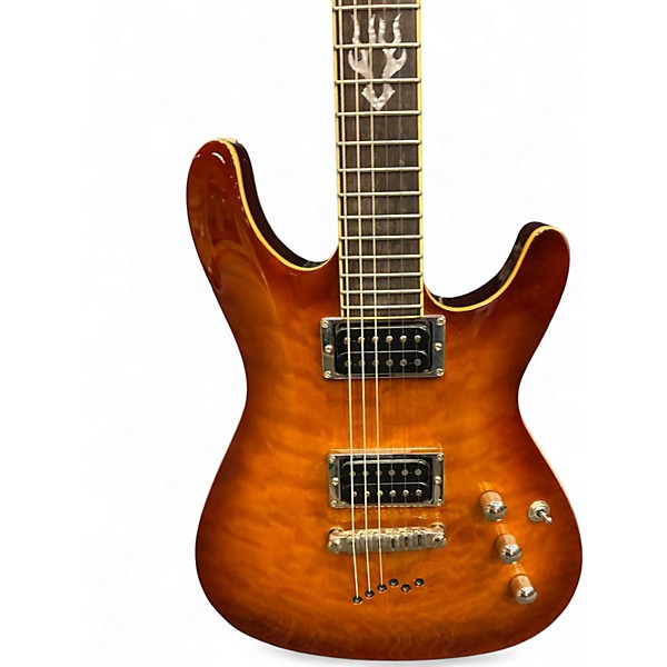 Used Ibanez sz520fm 2 Tone Sunburst Solid Body Electric Guitar