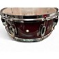 Used Mapex 14in Maple Birch Snare red Drum