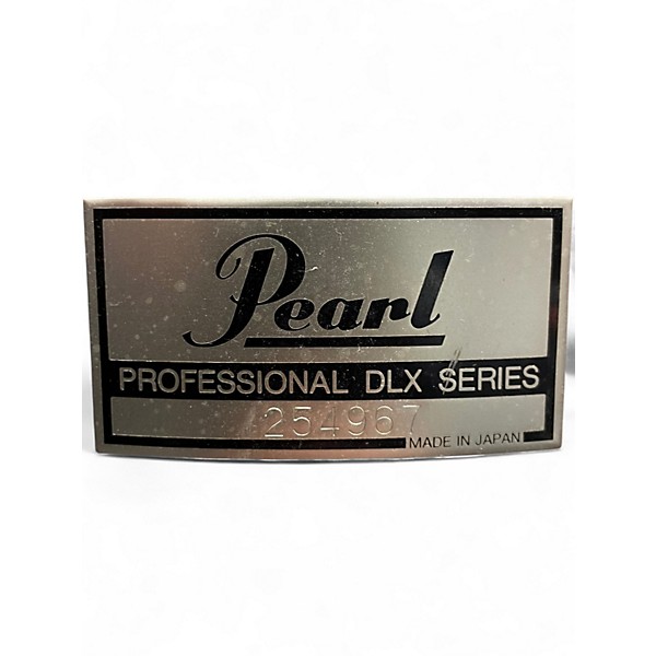 Used Pearl 4 Piece PROFESSIONAL DLX Natural Drum Kit