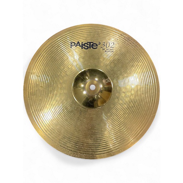 Used Paiste 14in 302 Hi Hat Pair Cymbal