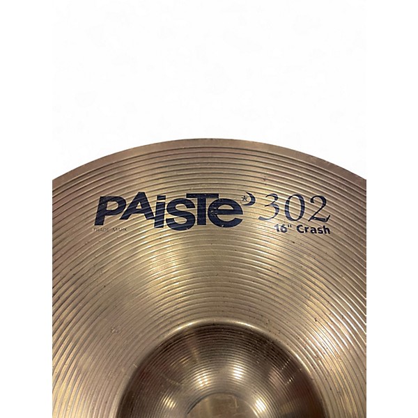 Used Paiste 16in 302 CRASH Cymbal