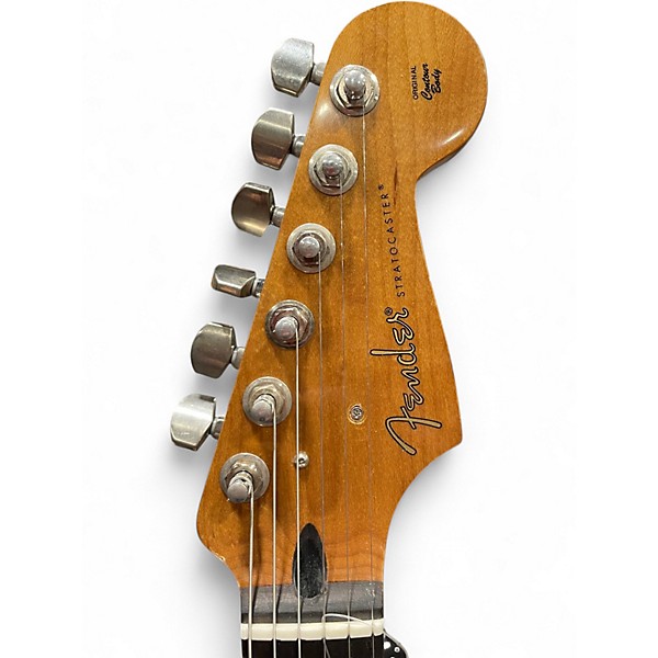 Used Fender stratocaster red burst Solid Body Electric Guitar