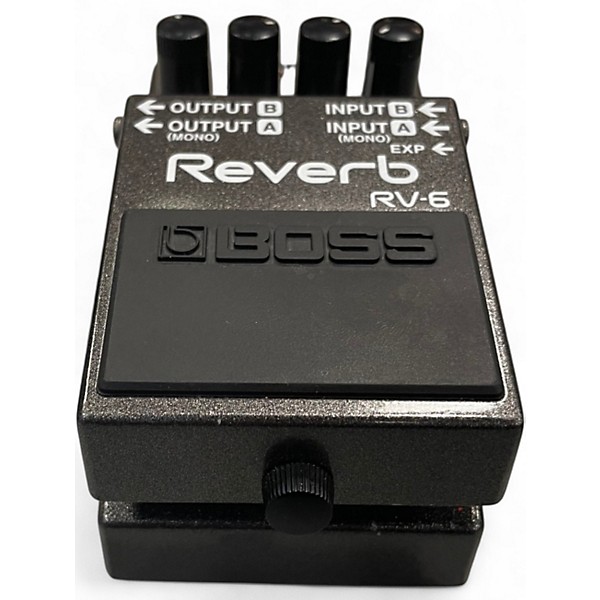 Used BOSS RV6 Digital Reverb Effect Pedal