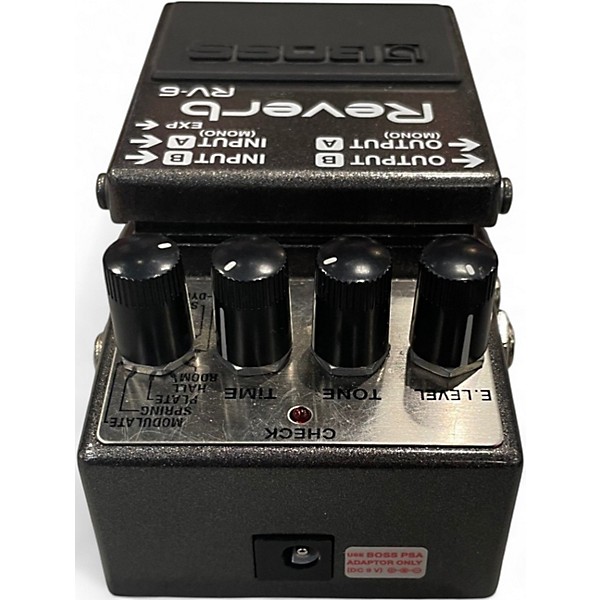 Used BOSS RV6 Digital Reverb Effect Pedal