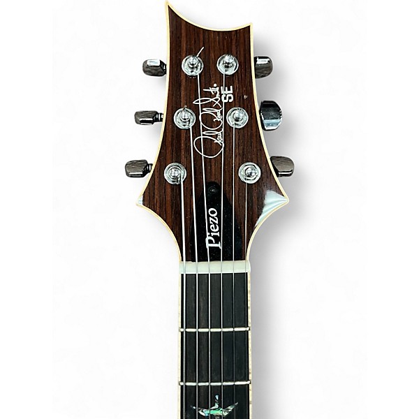 Used PRS SE Hollowbody II Piezo Gold Burst Hollow Body Electric Guitar