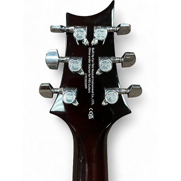 Used PRS SE Hollowbody II Piezo Gold Burst Hollow Body Electric Guitar