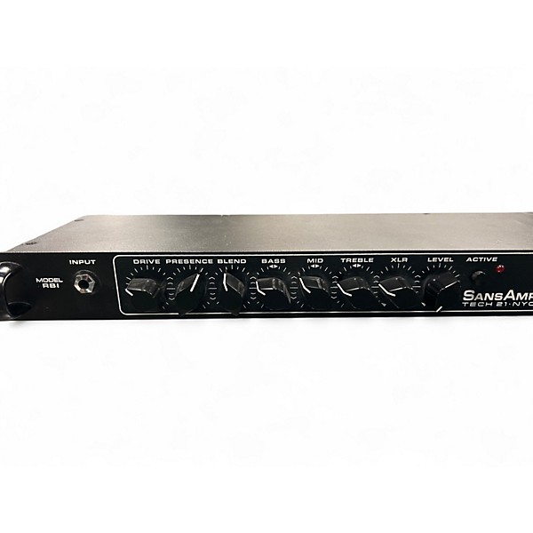 Used Tech 21 Sansamp RBI Rackmount Bass Preamp