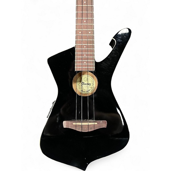 Used Ibanez UITC10 BLACK Ukulele