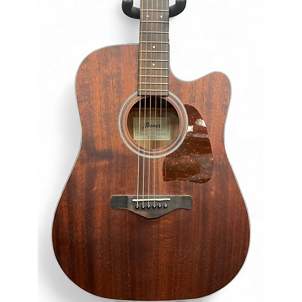 Used Ibanez AW54CEOPM Mahogany Acoustic Electric Guitar