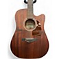 Used Ibanez AW54CEOPM Mahogany Acoustic Electric Guitar