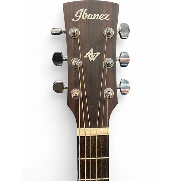 Used Ibanez AW54CEOPM Mahogany Acoustic Electric Guitar