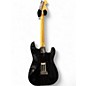 Used Squier Standard Stratocaster Left Handed Black Electric Guitar