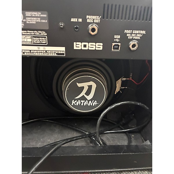 Used BOSS Katana KTN50 50W 1X12 Guitar Combo Amp
