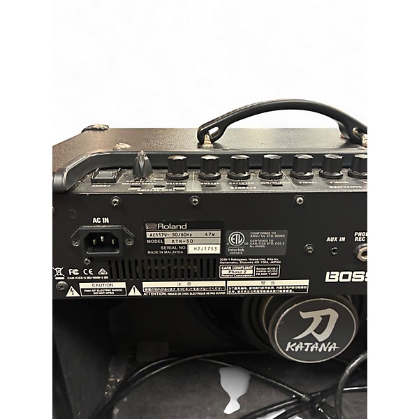 Used BOSS Katana KTN50 50W 1X12 Guitar Combo Amp