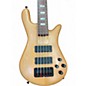 Used Spector Rebop 5 DLX Natural Electric Bass Guitar