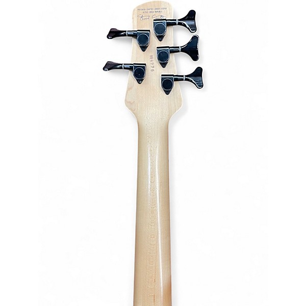 Used Spector Rebop 5 DLX Natural Electric Bass Guitar