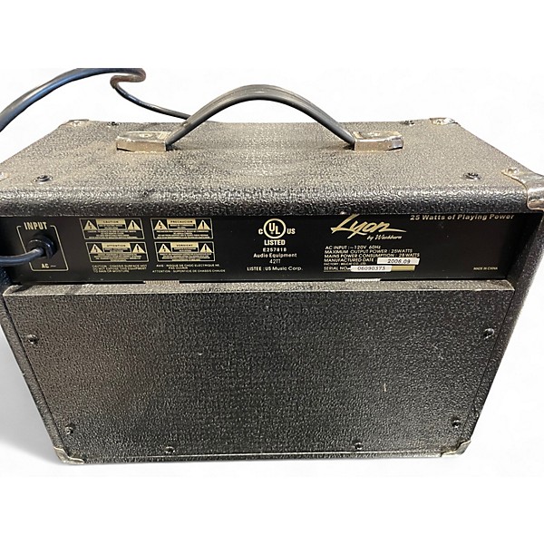 Used 2006 Lyon By Washburn LA25DSP Guitar Combo Amp